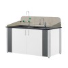 LWA-2100 Series 알루미늄 중이조싱크대