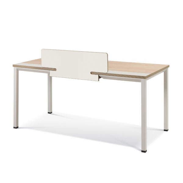 MLD 알테라 확장형 트레이 책상-메이플